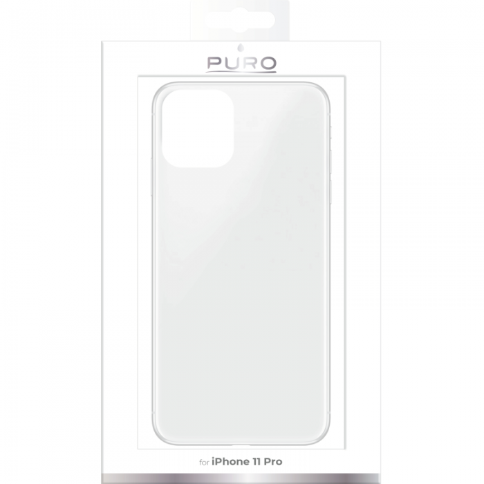 UTGATT1 - Puro - Nude Mobilskal iPhone 11 Pro - Transparent