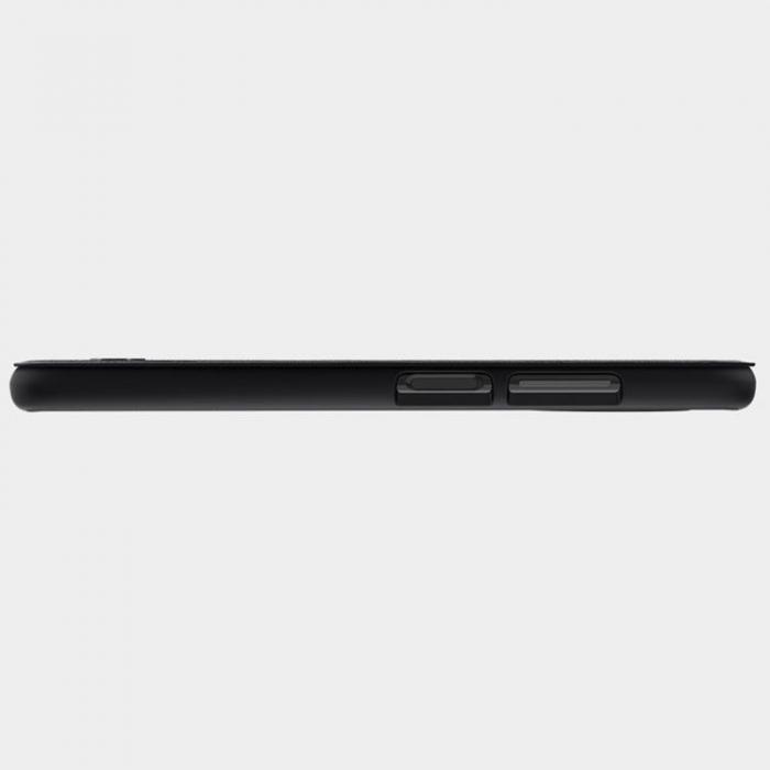 Nillkin - Nillkin Qin Lder Fodral Xiaomi Redmi Note 9T 5G - Svart