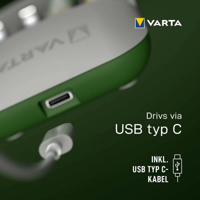 VARTA - Varta 4x AA 2100 mAh Eco Charger Pro Recycled