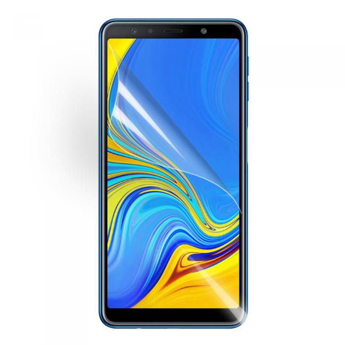UTGATT1 - Clear LCD skrmskydd fr Samsung Galaxy A7 2018