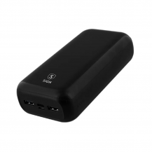 SiGN - SiGN Powerbank 30.000mAh USB-C & USB-A - Svart