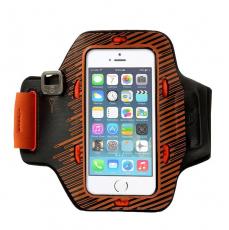 A-One Brand - Armband med blinkande lampor till Apple iPhone 5S/5/5C - Orange