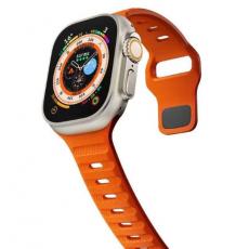 A-One Brand - Apple Watch 4/5/6/7/8/SE (38/40/41mm) Rugged Band Orange