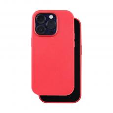 OEM - Läderfodral Magnetiskt Skyddsstöd för iPhone 13 Rött