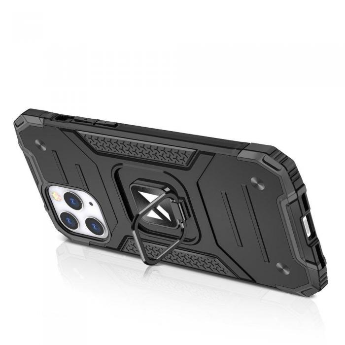 Wozinsky - Wozinsky Ring Kickstand Tough Skal iPhone 13 Pro Max - Svart