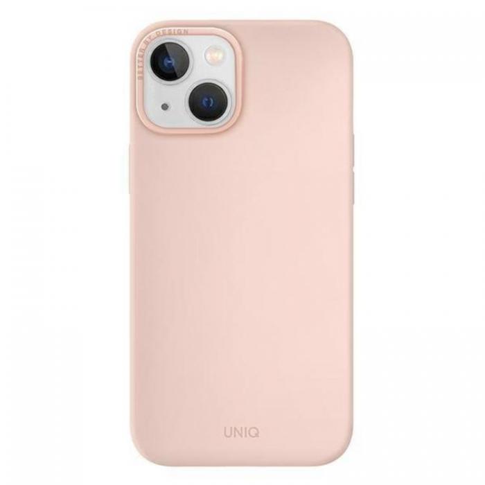 UNIQ - Uniq iPhone 14 Plus Mobiskal Magsafe Lino Hue - Rosa