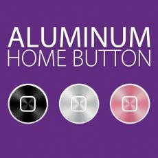 Spigen - Spigen Aluminium Homebuttons till iPhones och iPads - Svart/Silver/Rosa