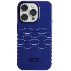 Audi - Audi iPhone 14 Pro Mobilskal Magsafe IML - Blå