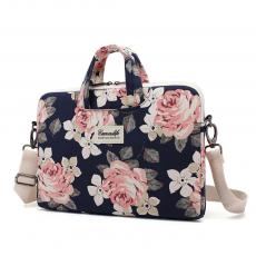 Canvaslife - CANVASLIFE Datorfodral Laptop 15-16 - Navy Rose