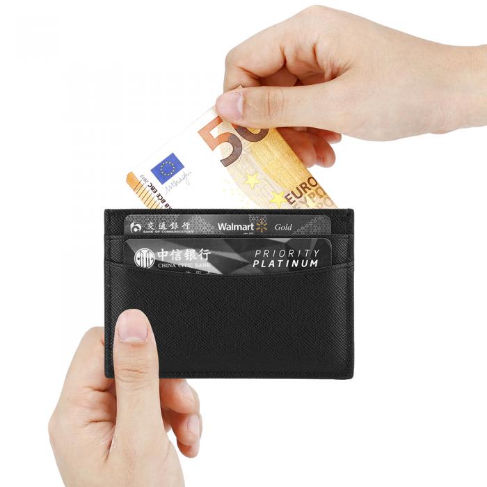 UTGATT4 - CoveredGear kreditkortshllare - Saffiano Svart