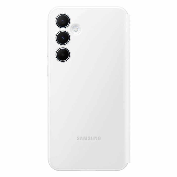 Samsung - Samsung Galaxy A55 5G Plnboksfodral Smart View - Vit