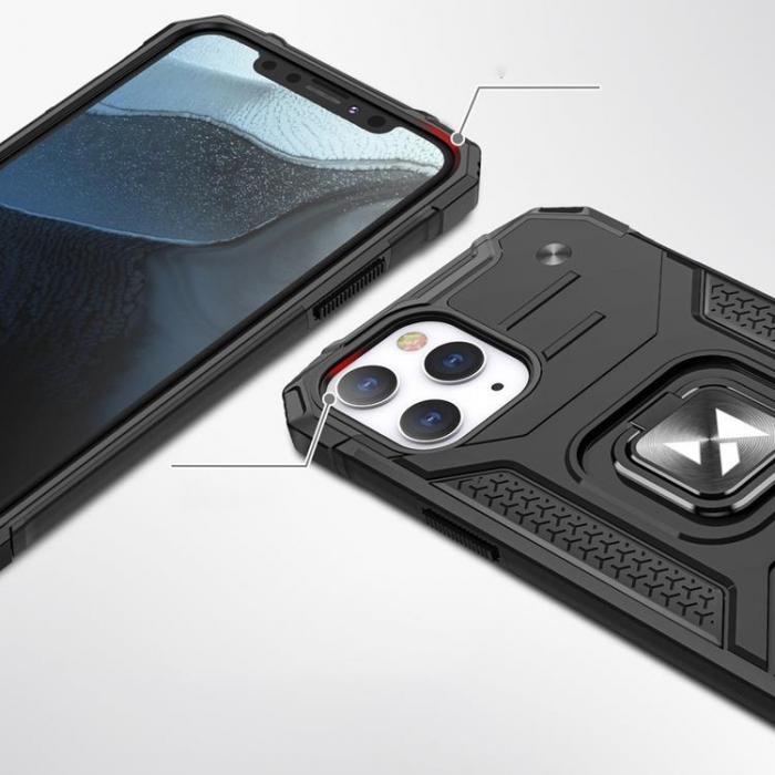 UTGATT5 - Wozinsky Ring Armor Skal iPhone 12 Pro Max - Rosa