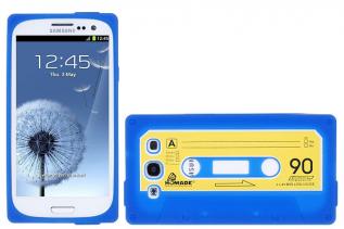 A-One Brand - Cassette silikon skal till Samsung Galaxy S3 i9300 (Blå)