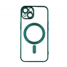 OEM - iPhone 15 Pro Max Fodral Grönt Chrome Mag Skydd