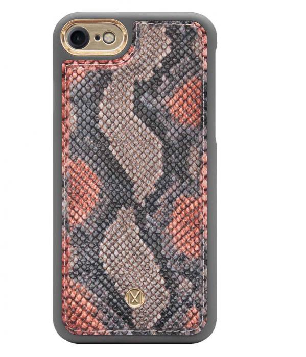 UTGATT4 - Marvlle N303 Plnboksfodral till iPhone 6/7/8/SE 2020 - California Snake