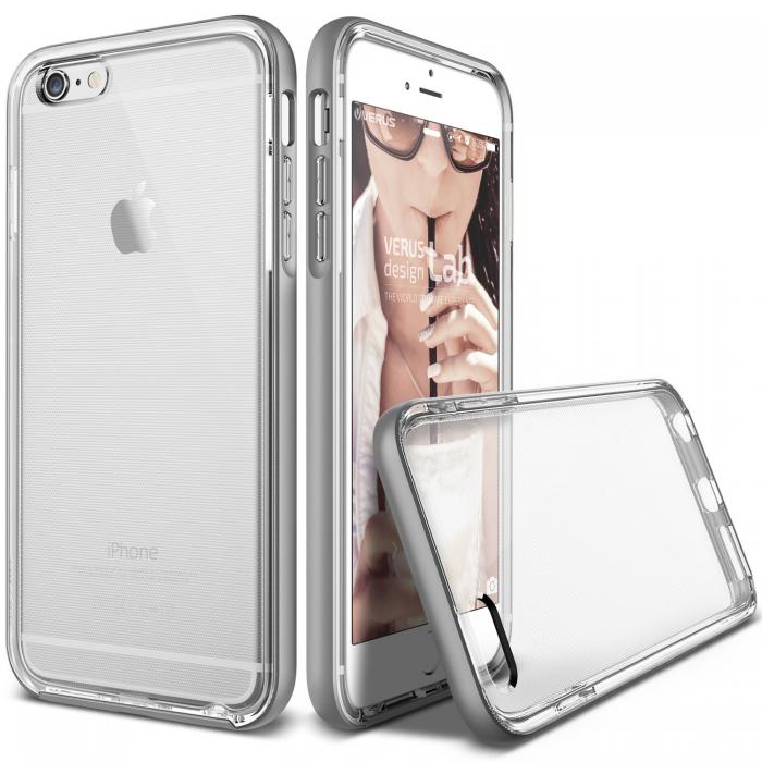 UTGATT5 - Verus Crystal Bumper Skal till Apple iPhone 6(S) Plus - Light Silver