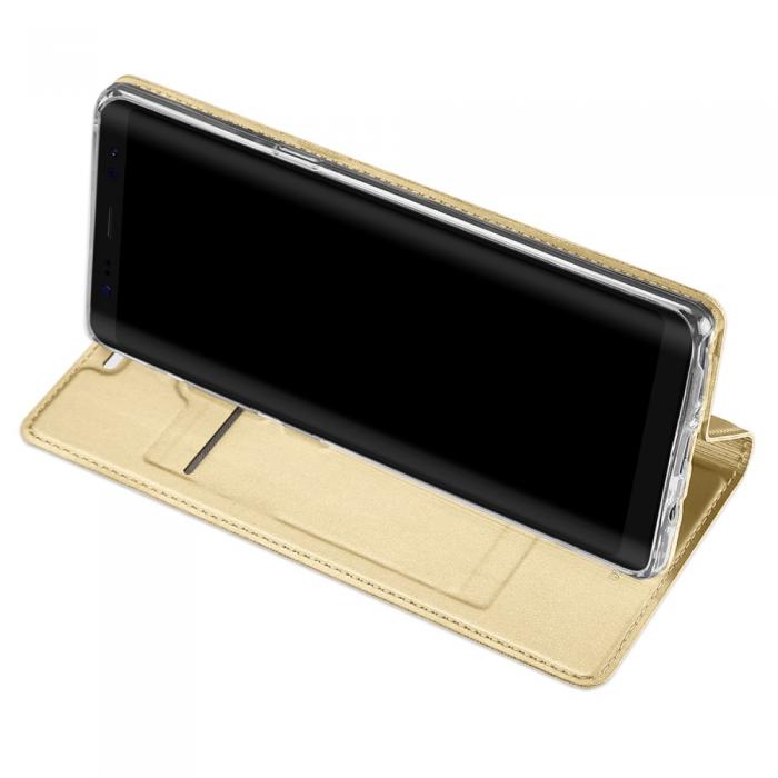 UTGATT5 - Dux Ducis Plnboksfodral till Samsung Galaxy Note 8 - Gold