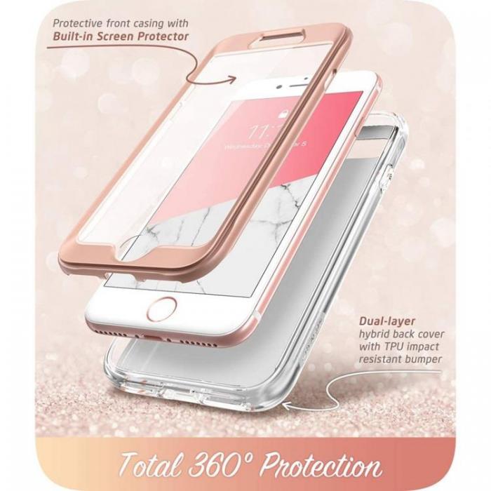 UTGATT1 - SupCase Cosmo Skal iPhone 7/8/SE (2020/2022) - Marble