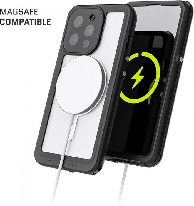 UTGATT5 - Ghostek Nautical Slim Vattenttt MagSafe Skal iPhone 13 - Clear