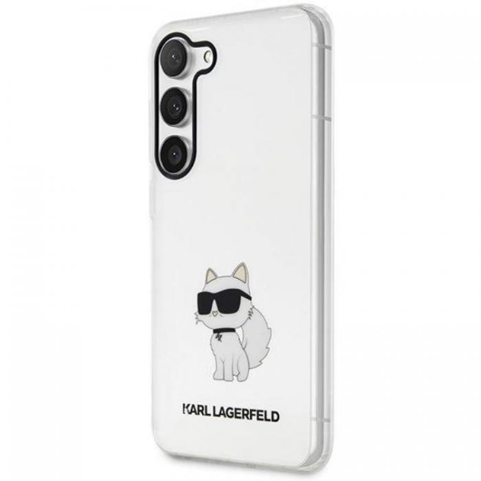 KARL LAGERFELD - Karl Lagerfeld Galaxy S23 Mobilskal Ikonik Choupette - Clear