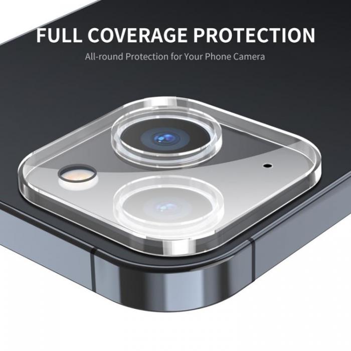 A-One Brand - [1-Pack] iPhone 14/14 Plus Kameralinsskydd i Hrdat glas