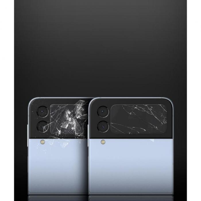 UTGATT1 - Ringke Galaxy Z Flip 4 Skrmskydd ID 3-Pack