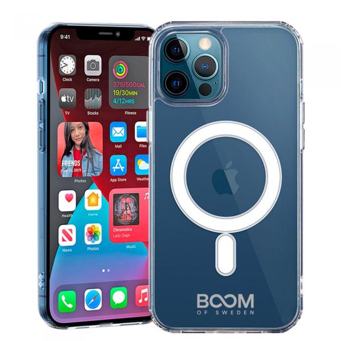 Boom of Sweden - Boom - Magsafe Skal iPhone 12 / 12 Pro - Clear