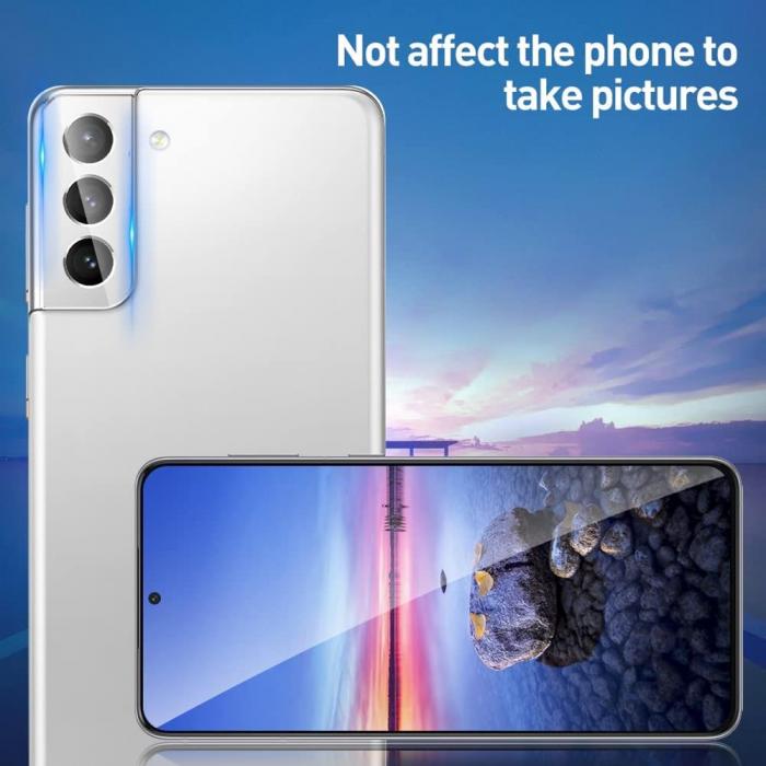 A-One Brand - [2-Pack] Kameralinsskydd i Hrdat Glas Samsung Galaxy S22 Plus