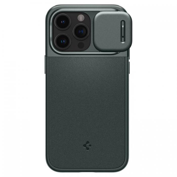 Spigen - Spigen iPhone 15 Pro Mobilskal Magsafe Optik Armor - Grn