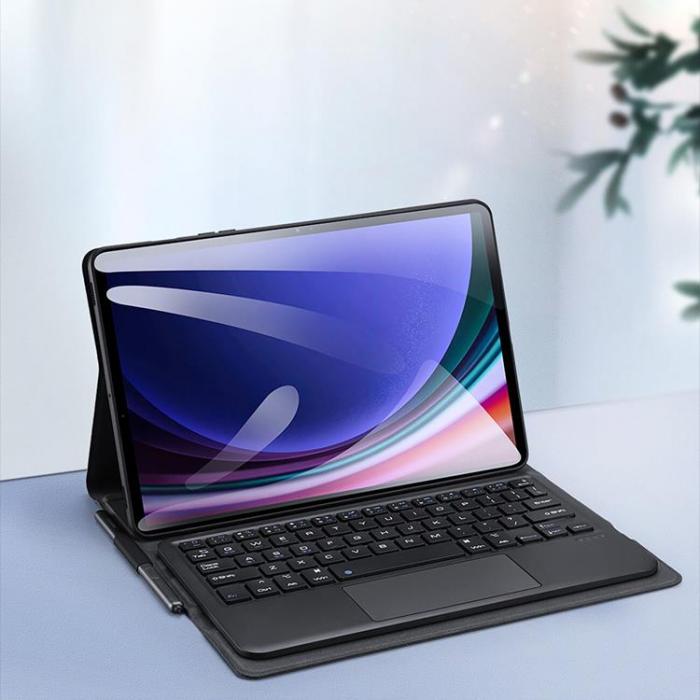 Dux Ducis - Dux Ducis Galaxy Tab S9 Ultra English Keyboard Skal TK Series - Svart