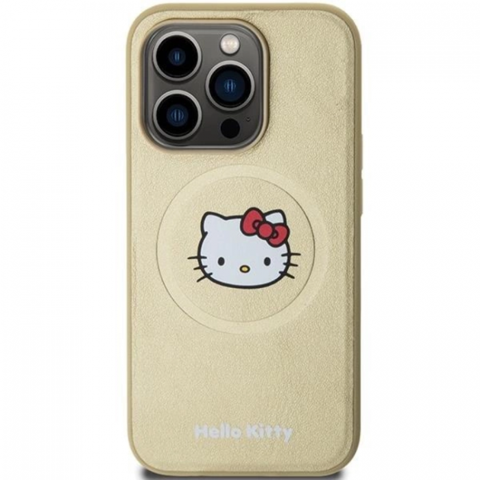 Hello Kitty - Hello Kitty iPhone 14 Pro Mobilskal Magsafe Lder Kitty Head