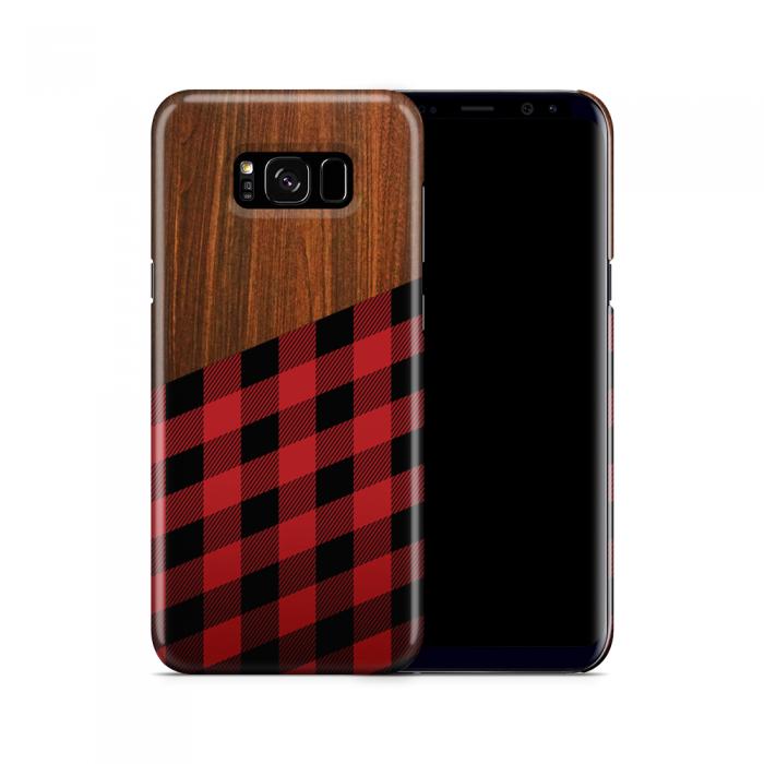 UTGATT5 - Skal till Samsung Galaxy S8 Plus - Wooden Lumberjack B