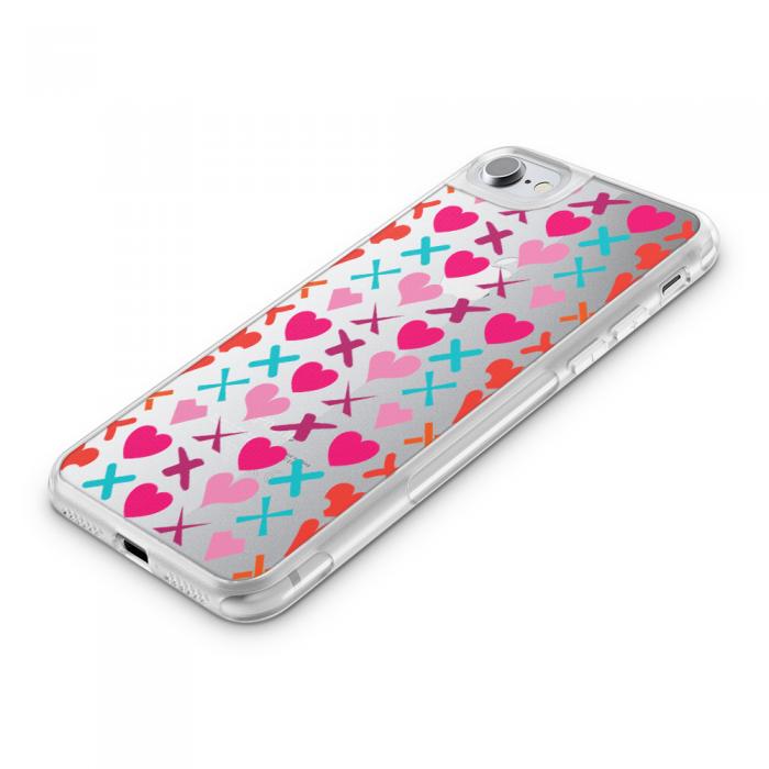 UTGATT5 - Fashion mobilskal till Apple iPhone 8 Plus - Hearts
