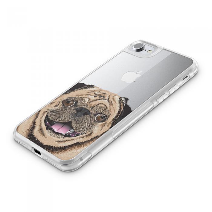 UTGATT5 - Fashion mobilskal till Apple iPhone 8 Plus - Pug