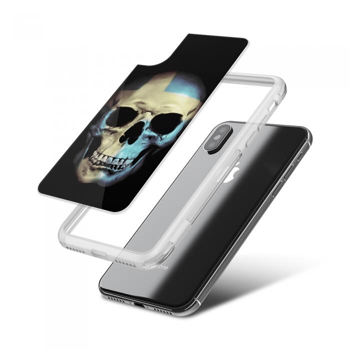 UTGATT5 - Fashion mobilskal till Apple iPhone X - Swedish Skull