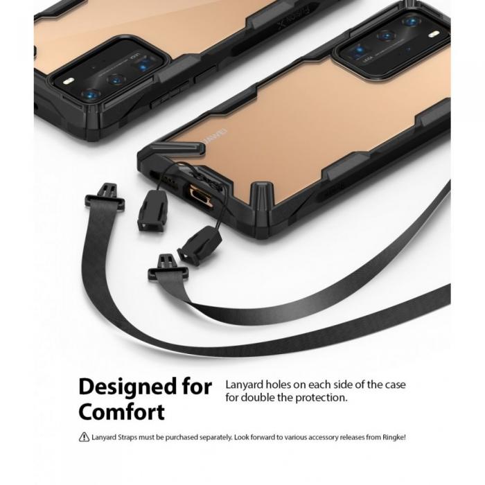 UTGATT5 - RINGKE Fusion X mobilskal till Huawei P40 Pro Camo Black