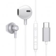 Joyroom - Joyroom In-Ear USB Hörlurar USB-C - Silver