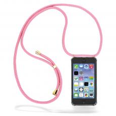 CoveredGear-Necklace - Boom iPhone 5/5S/SE skal med mobilhalsband- Pink Cord