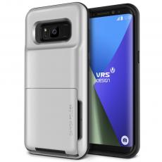 VERUS - Verus Damda Folder Card Slot Skal till Samsung Galaxy S8 Plus - Silver