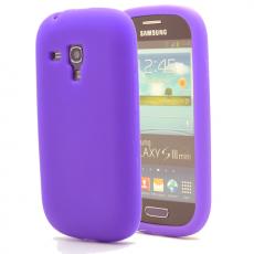 A-One Brand - Silikonskal till Samsung Galaxy S3 Mini i8190 (Lila)