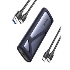 Ugreen - Ugreen M.2 SSD Super Speed USB 3.2 Gen 2 10 Gbps - Grå