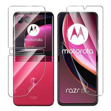 A-One Brand - Motorola Razr 40 Ultra Skärmskydd Plastfilm (Front + Back)