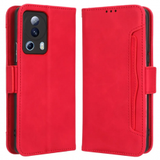 Taltech - Xiaomi 13 Lite 5G Plånboksfodral Mjukt - Röd