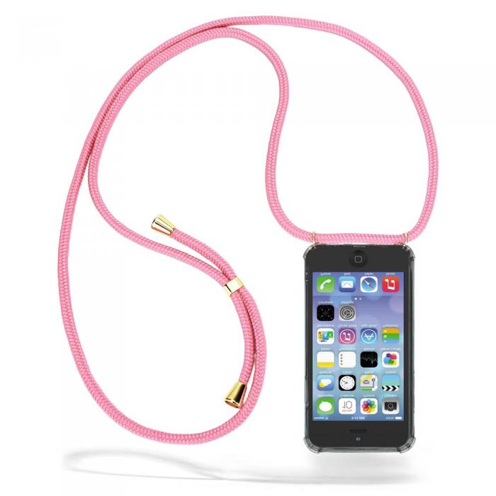 CoveredGear-Necklace - Boom iPhone 11 Pro skal med mobilhalsband- Pink Cord