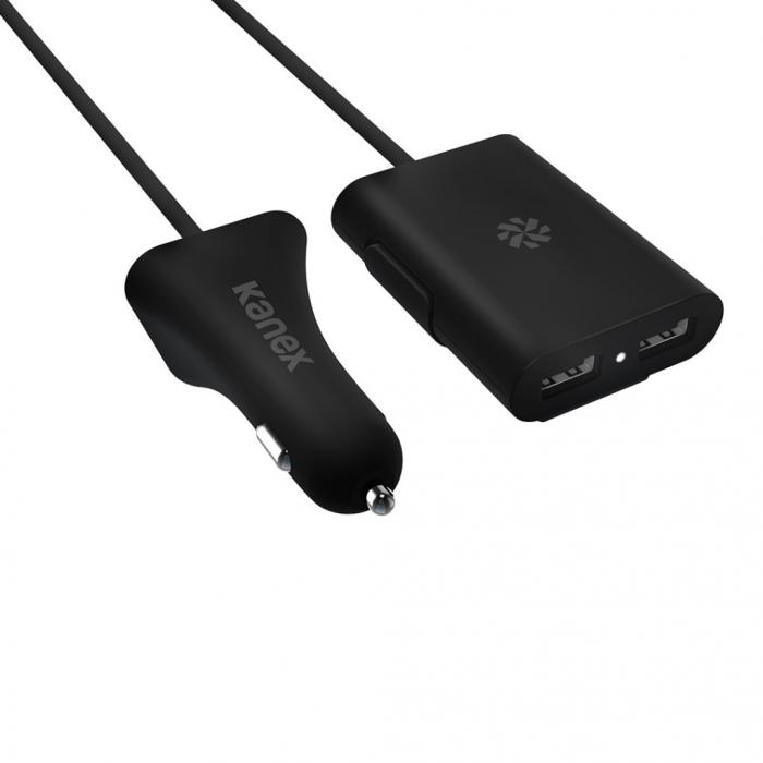 UTGATT1 - Kanex GoPower Shareable Billaddare - 4 USB portar