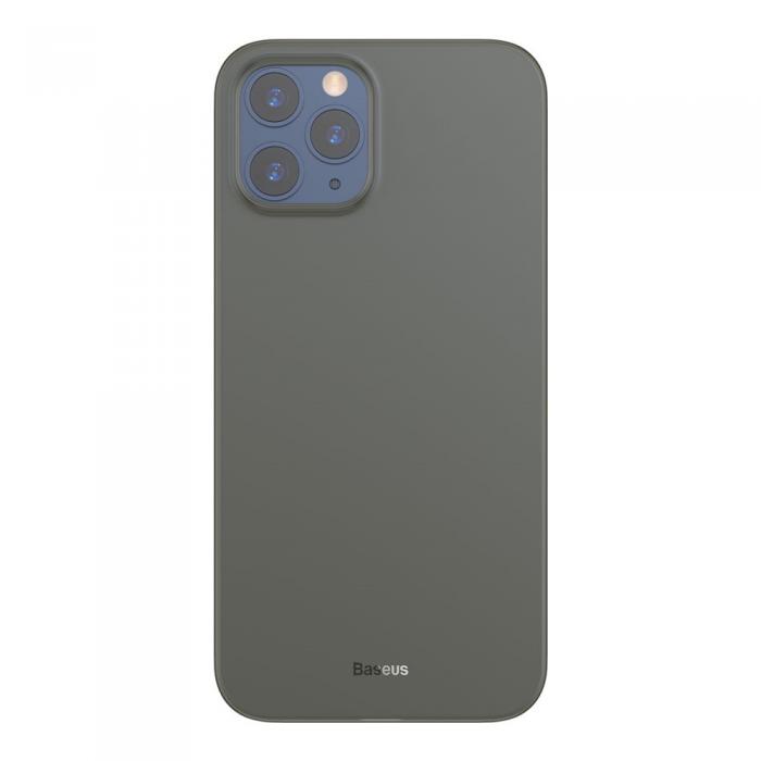 UTGATT5 - BASEUS Ultra-thin Matte MobiliPhone 12 Pro Max Skal - Svart