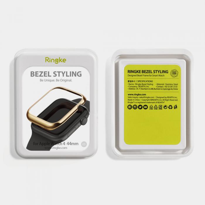 UTGATT4 - Ringke Bezel Styling Apple Watch 4/5/6/SE 44mm - Stainless Steel