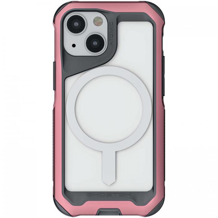 Ghostek - Ghostek Atomic Slim Metal MagSafe Skal iPhone 13 - Pink