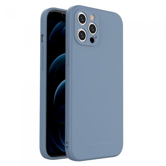 UTGATT5 - Wozinsky Color Silikon Flexible iPhone 12 Pro Max Skal - Bl