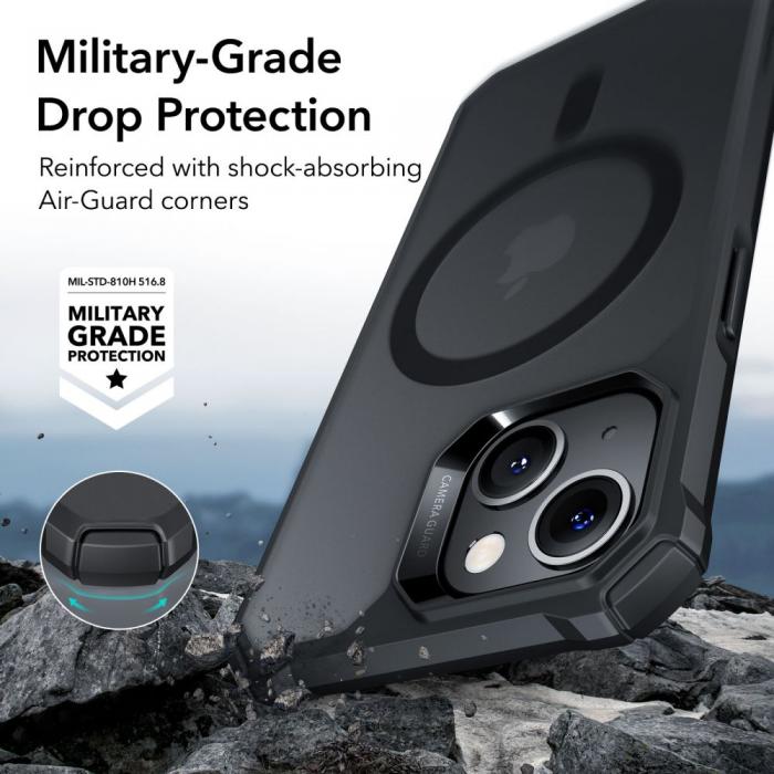UTGATT - ESR iPhone 14 Pro Max Skal Air Armor Halolock - Frosted Svart